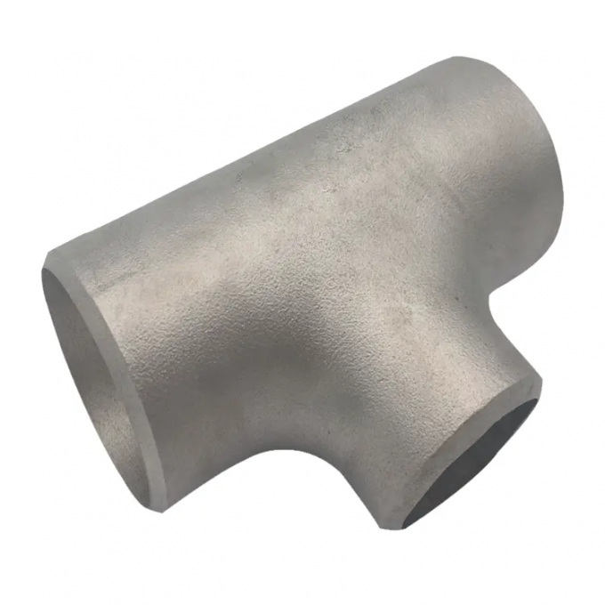 Equal/Reducing Tee Fittings Lega di nichel Hastelloy 90/10 70/30 Tee Rame Fittings di nichel 1