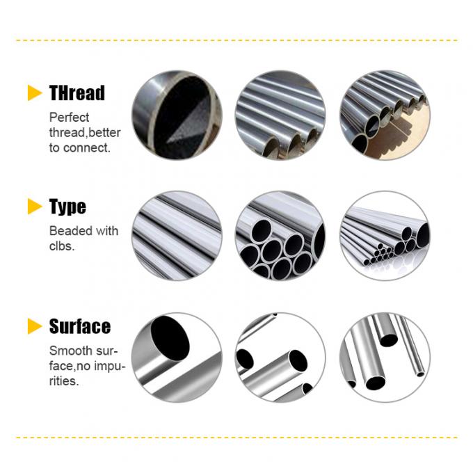 Tubo di acciaio senza cuciture di acciaio senza cuciture di acciaio senza cuciture 1