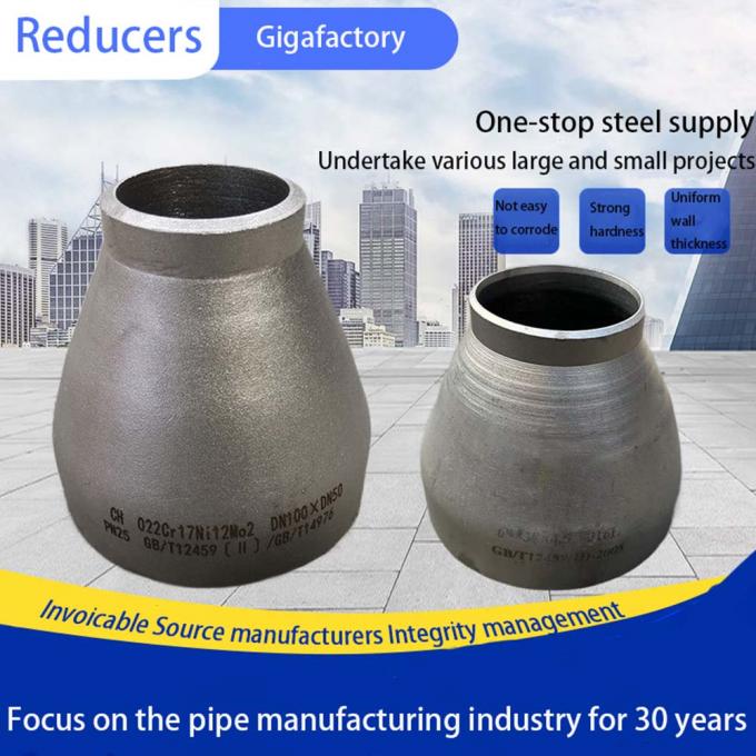 ASTM B16.9 Fitting per saldature a cuffia COPPER NICKEL Fitting Pipe Reducer MT23 6