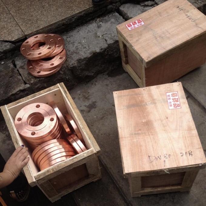 Copper Nickel 80/40 Metal Copper Nickel Flanges Spectacle ASME/ANSI B16.47 10