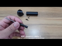 Le multi coperture di alluminio adatte del gomito attenuano gli accessori per tubi del T