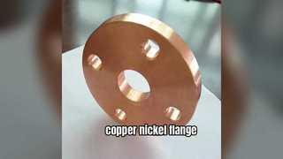 Flange in rame-nichel Resistenza superiore alla corrosione dell'acqua di mare per tubazioni marine