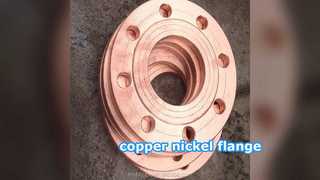Flange in rame-nichel: connessione resistente alla corrosione per tubazioni marine e industriali