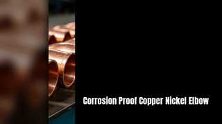 C70600 Rame Nichel Gomito da 90 gradi resistente alla corrosione