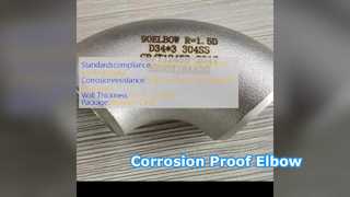 Gomito in rame nichel 90/10 da 1/2 pollice SCH 10S