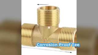 Raccordi filettati a T in rame nichel