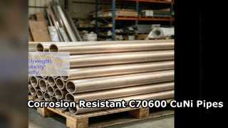 Soluzione resistente alla corrosione per tubi CuNi C70600 ad alta resistenza