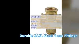 Raccordo per tubo trasversale in acciaio inossidabile 316L ASME B16 20