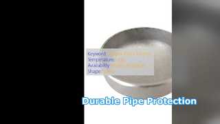 Cappucci terminali per tubi in acciaio al carbonio WPB