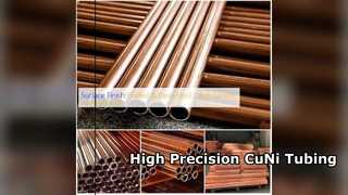 Tubo capillare CuNi C71500 ad alta precisione per semiconduttori