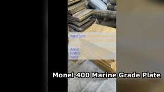 Standard ASTM per piastra in rame nichelato di grado marino Monel 400