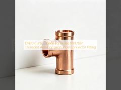 Raccordo resistente alla corrosione a T uguale DN20 CuNi C70600