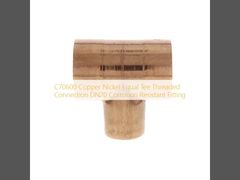 Raccordo resistente alla corrosione a T in rame nichel C70600
