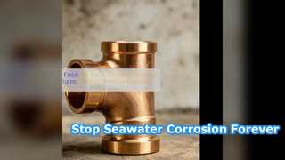 Marine CuNi C70600 Soluzione anticorrosione per acqua di mare a T uguale