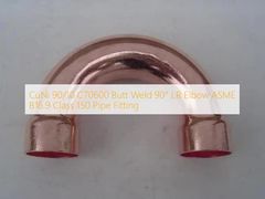 CuNi 90 10 C70600 Raccordo per tubo a gomito LR da 90 gradi