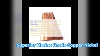 Piastra in rame-nichel ASTM B127 90 10 per costruzioni navali marine