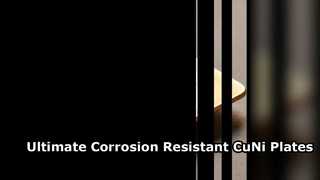 C70600 C71500 Lamiera industriale resistente alla corrosione con piastra CuNi
