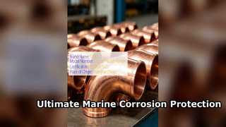 Raccordi per tubi di grado marino Cupro Nickel 90 10 gomiti