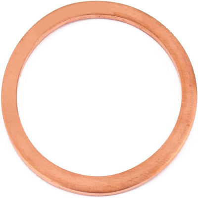 Ultra Thin Flat Metal Gaskets Copper Nickel With Adjusting