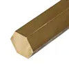 C24000 C27000 Square Hexagon Brass Bar CuZn30 CuZn35 Round Copper Bar