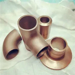 Copper Nickel Pipe Fitting CuNi 70/30 UNS C71500 Eccentric Reducer 90 Degree Elbow Tee