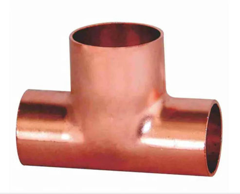 Metal RED Tee UNS C71500 SMLS Copper Nickle Butt Welding Pipe Fittings