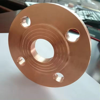 C71500 CuNi 70/30 Raised Face Weld Neck Flange, Forged Copper Nickel Pipe Flange