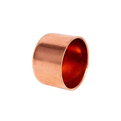 Copper Forged Threaded End Cap 15 Inch SCH10 Sand Polishing Pipe Fitting