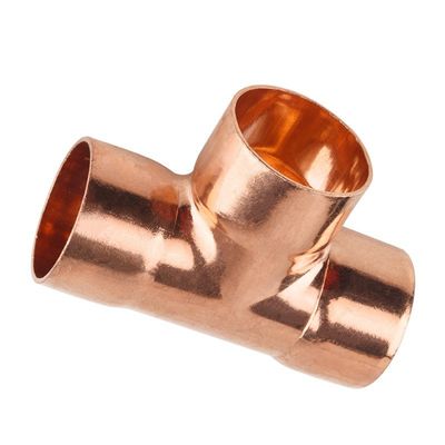 Metal RED Tee UNS C71500 SMLS Copper Nickle Butt Welding Pipe Fittings