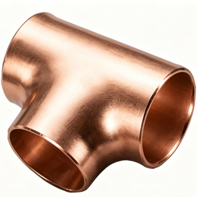 CuNi 70/30 Equal Tee ASME B16.9 Buttweld SCH40 for Marine & Petrochemical