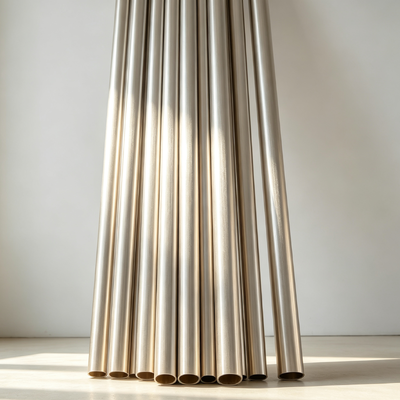 ASME SB111 C71500 CuNi 70/30 Seamless Tube with High Resistance to Seawater Corrosion and Solution Annealed Finish for Heat Exchanger Applications