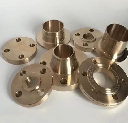 ASME B16.9 Welding Flanged Copper Nickel Flange with Zinc Plated Surface