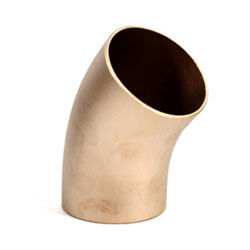 Copper Nickel Elbow ASTM B466 UNS C715000 45 gradi senza cuciture