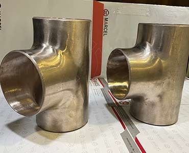 ASTM A234 WPB ASME B16.9  Reducing Tee 3000 PSI High Pressure Fitting On Sale