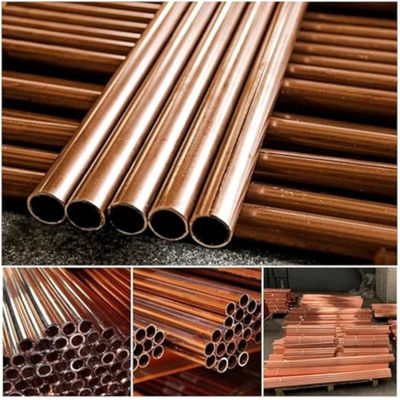 Tubi CuNi senza cuciture C70600 90/10 in rame-nickel per applicazioni ad alta temperatura e alta pressione - lunghezze SCH80, 6M