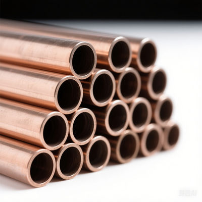 Tubo di rame metallico CuNi 9010 C71500 / CuNi 70/30 Tubo senza cuciture in rame e nichel