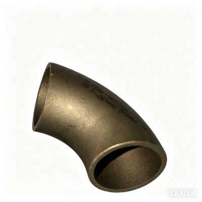 Gomito in rame-nichel CuNi 70/30 resistente alla corrosione, 90 gradi LR ASME B16.9