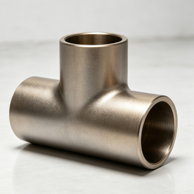 CuNi 70/30 Copper Nickel Socket Weld Tee Reducing Equal ASME B16.5 Class150 Pipe Fitting